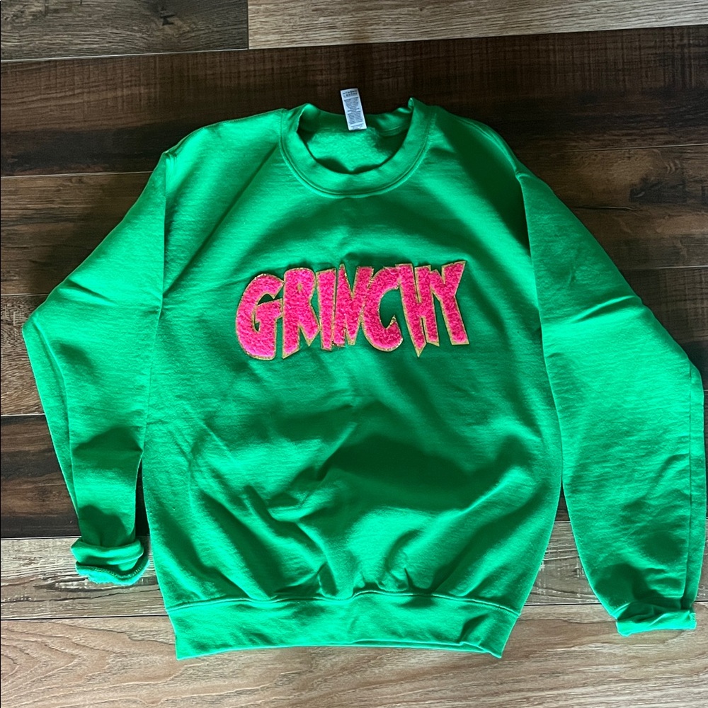 Green Grinch Sweatshirt